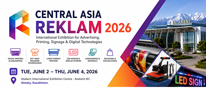 Central Asia Reklam 2026 Set to Open in Almaty, Kazakhstan