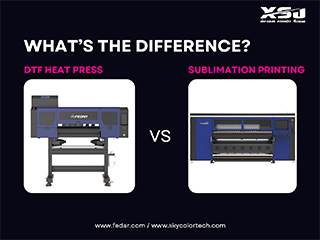 DTF Heat Press vs. Sublimation Printing: What’s the Difference?