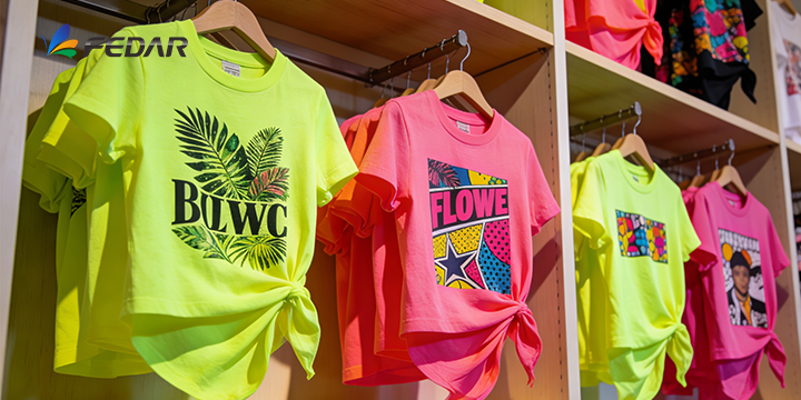 Unleash Dazzling Designs: The Superior Advantages of Fluorescent Color Printing with Fedar DTF Technology