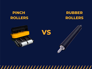 Rubber Roller vs. Pinch Rollers in Textile Printing Printers: Which is Better?